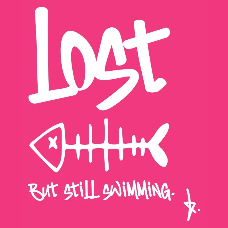 LOST – Mais je nage encore | Conception en arête de poisson