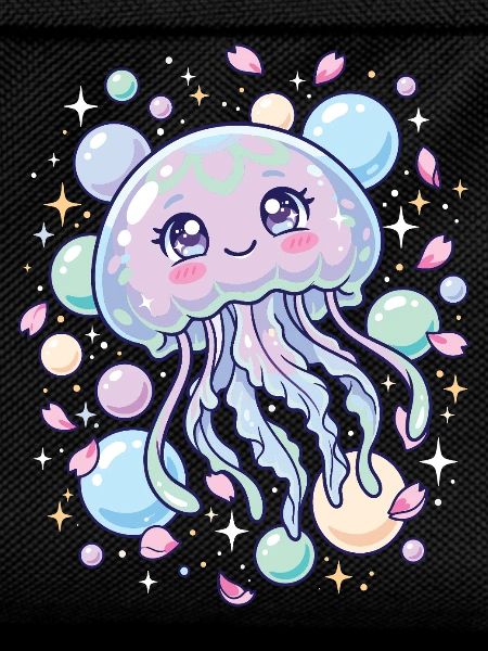 Pastel Kawaii Jellyfish Aesthetic