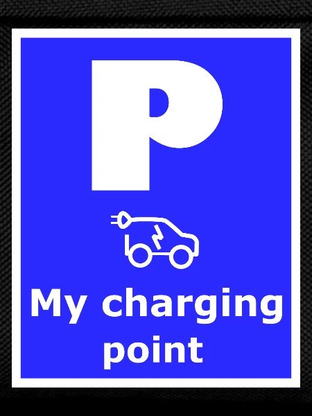 My charging point sign