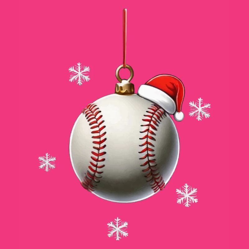 FROHE WEIHNACHTEN BASEBALL