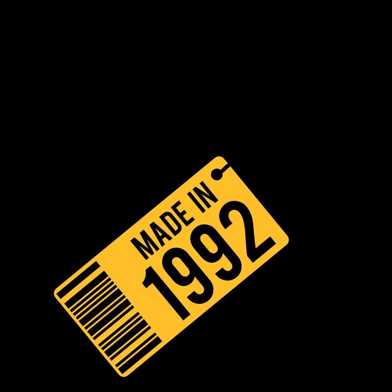 Geburtstag T-Shirt 1992