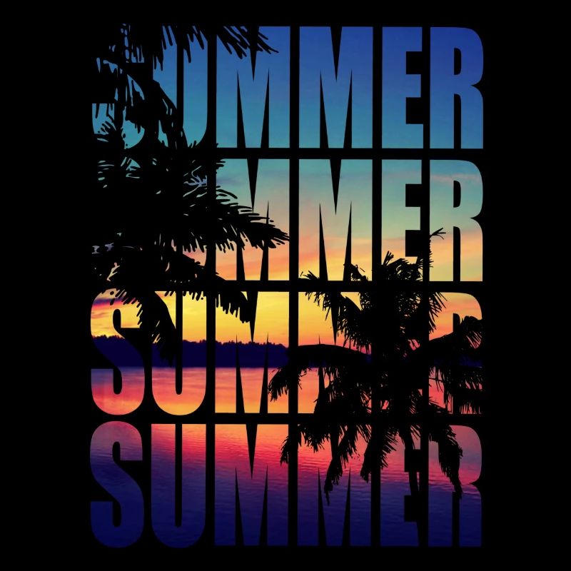 Summer palms summer