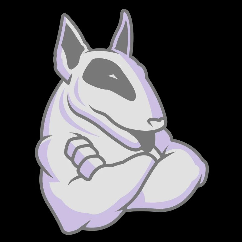 Bullterrier-Maskottchen 3c