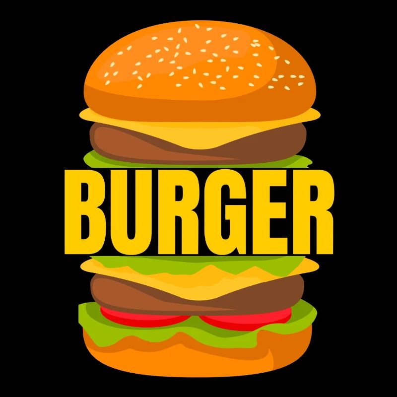 Burger, Burger essen, Burger-Fan