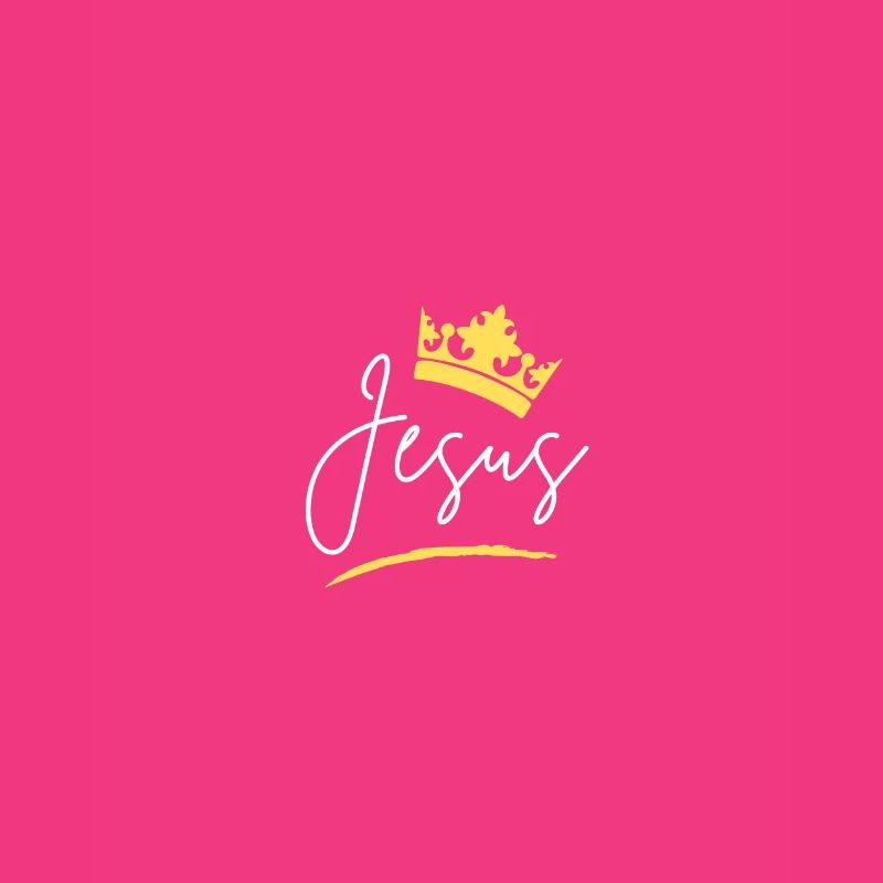 Chemise Jésus Crown Script