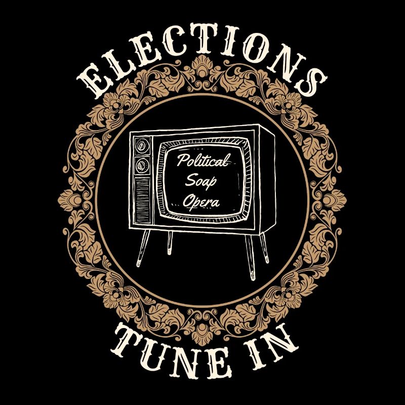 Satire télévisée rétro sur les élections