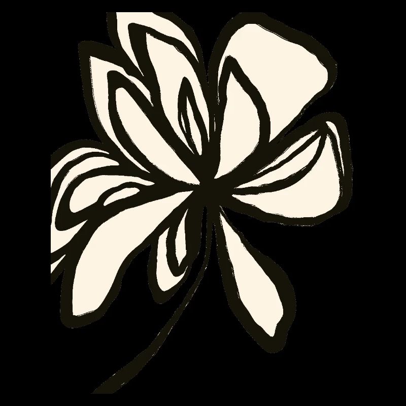 Simplicité florale - design intemporel