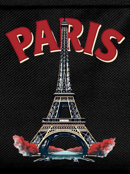 Eiffel Tower, Paris, retro
