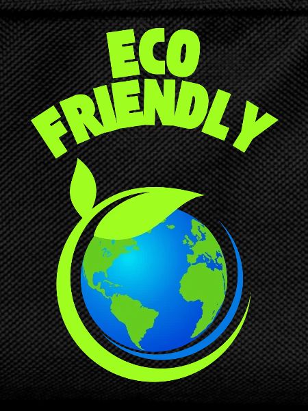Eco Leaf Earth Graphic