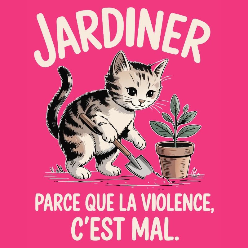 Jardiner, parce que la violence c’est mal