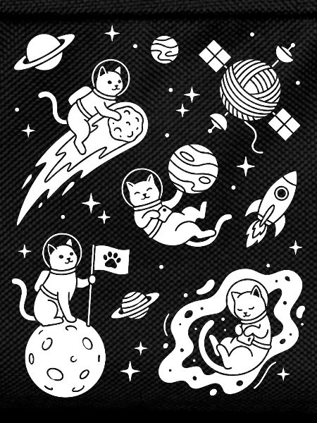Astro Cats in space