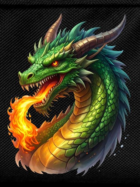 Fire-breathing dragon