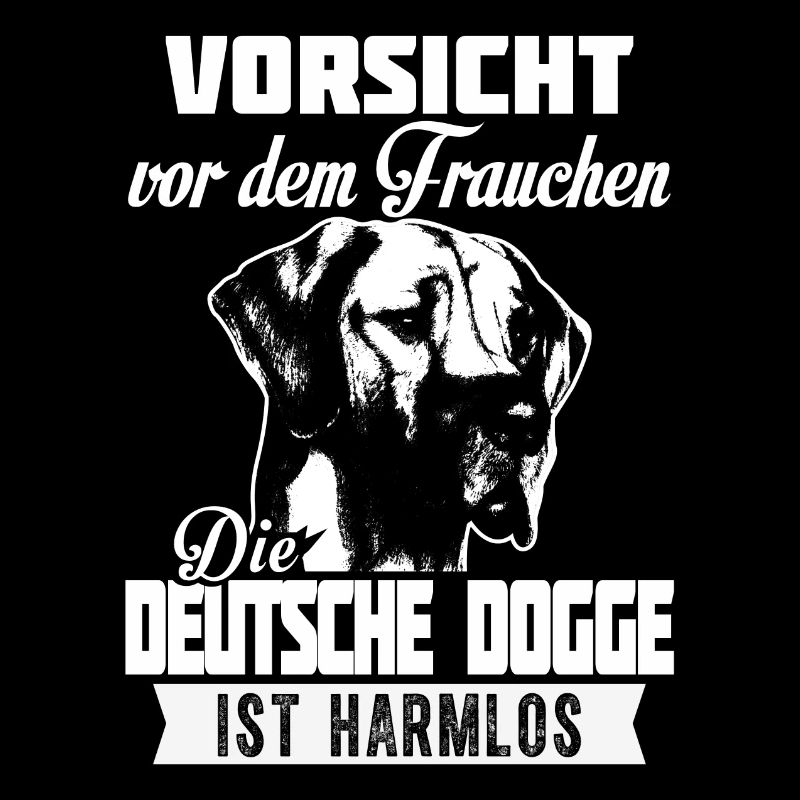 Die DEUTSCHE DOGGE ist harmlos