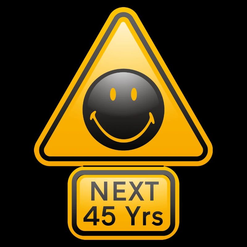 Smiley Shield 'Next 45 years'