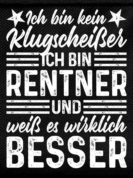 Rentner Klugscheißer 