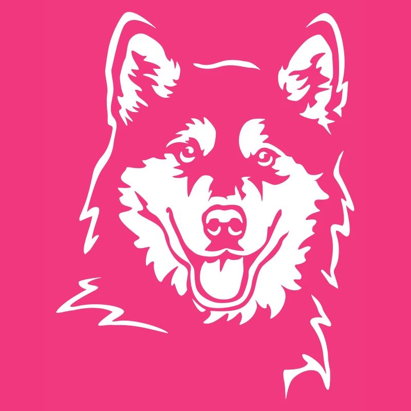 Alaskan Malamute Head "Black Edition"