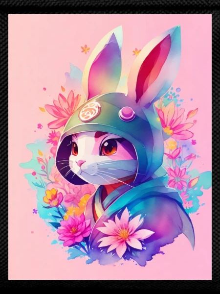 Rabbit in Digital Style