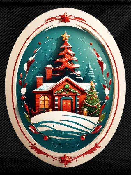 Christmas hut