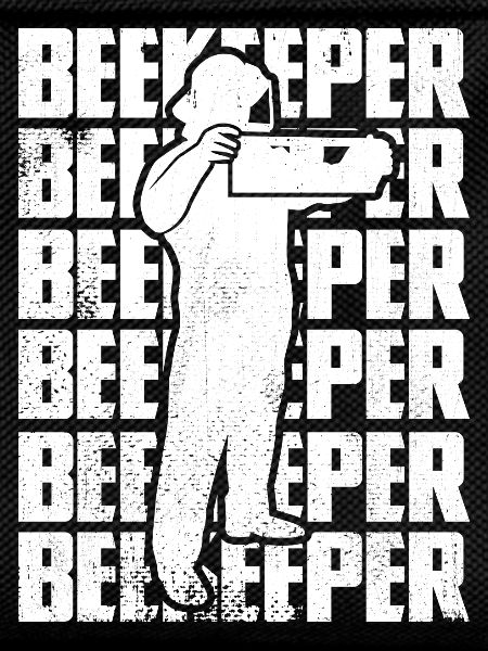 Funny beekeeper