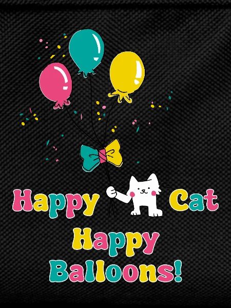 Happy Cat Happy Baloons