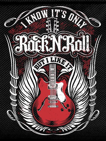 Inspirational Birthday Rock Guitar