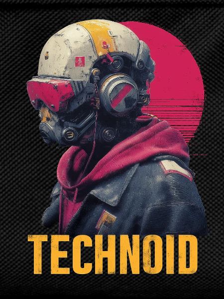 Casque Néon Technoïde