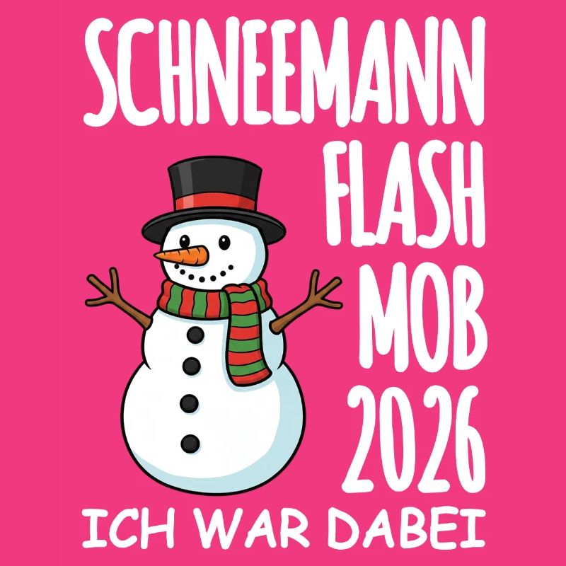 Schneemann Flashmob