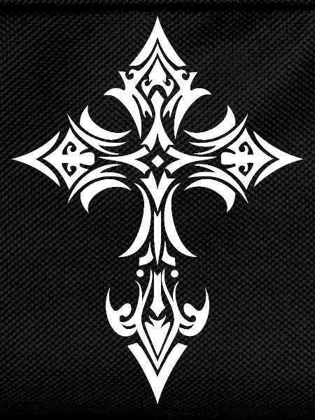 Baroque Cross Ornament
