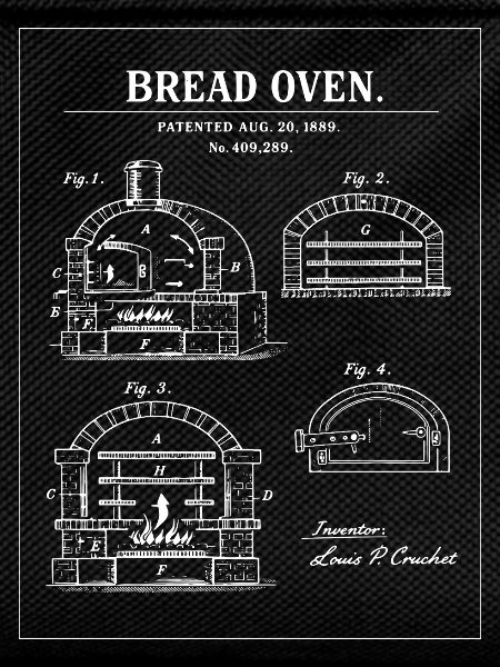 Bread Oven Blueprint Design
