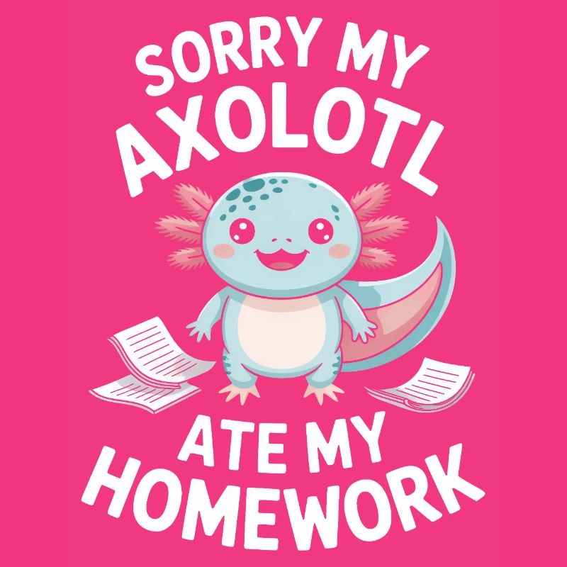 Braquage de devoirs d’Axolotl