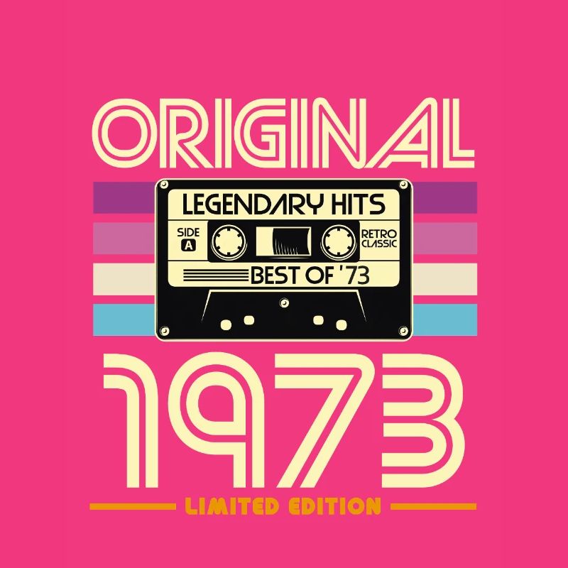 Original 1973 Cassette rétro édition limitée