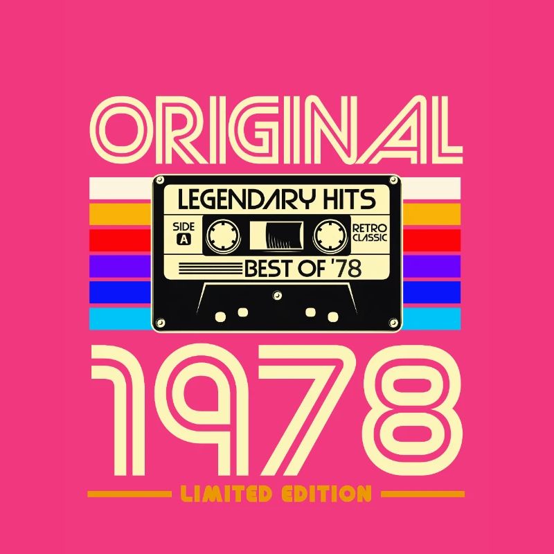 Original 1978 Cassette Retro