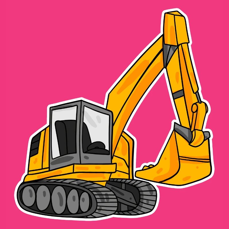 Löffelbagger Ausgräber Bagger