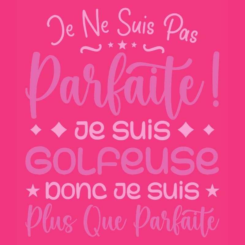 Une Golfeuse plus que parfaite, métier de rêve
