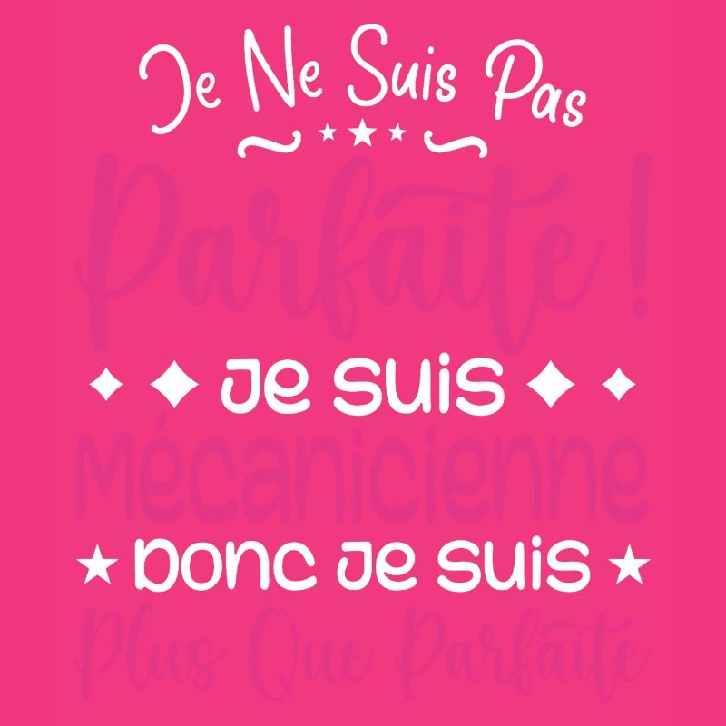 Une Mécanicienne plus que parfaite, métier de rêve