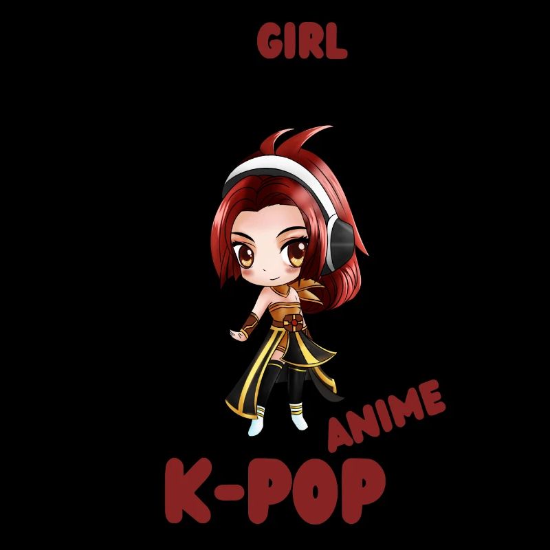 K- Pop Anime Korean Pop