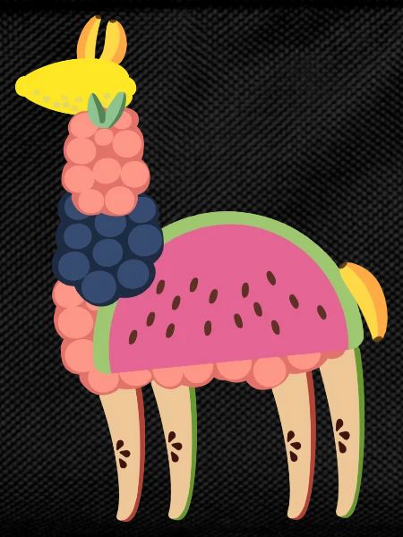 Good Mood Fruity Llama