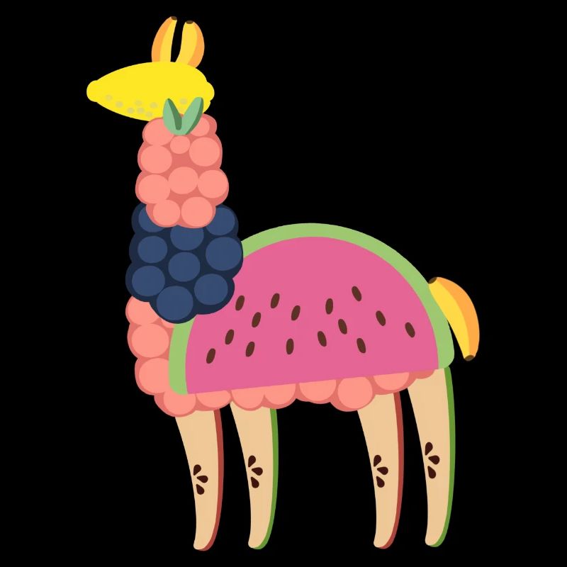 Good Mood Fruity Llama