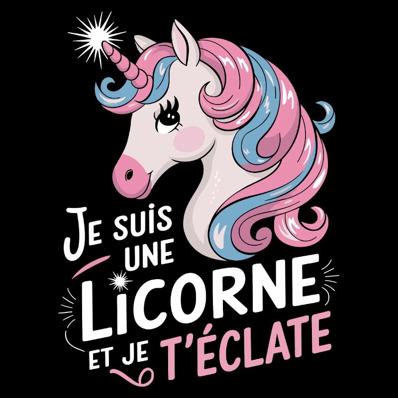 Je suis une licorne et je t'éclate