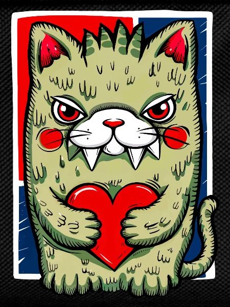 Chat fou