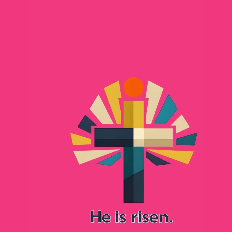 Resurrection He is Risen Easter Jesus