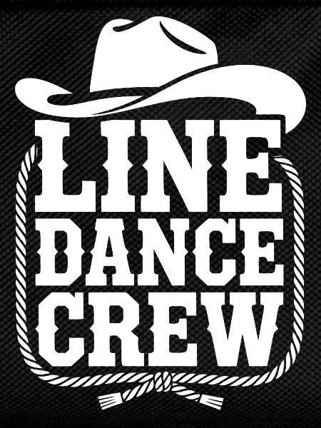 Line Dance Crew Western Logo