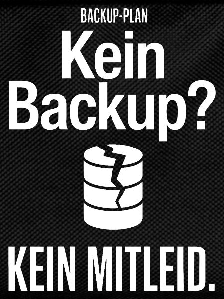 No Backup? IT Humour