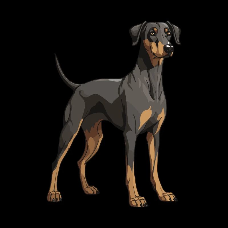Doberman Hund