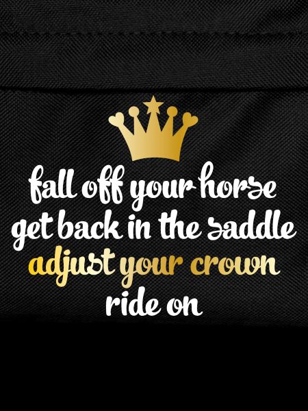 Riding accident