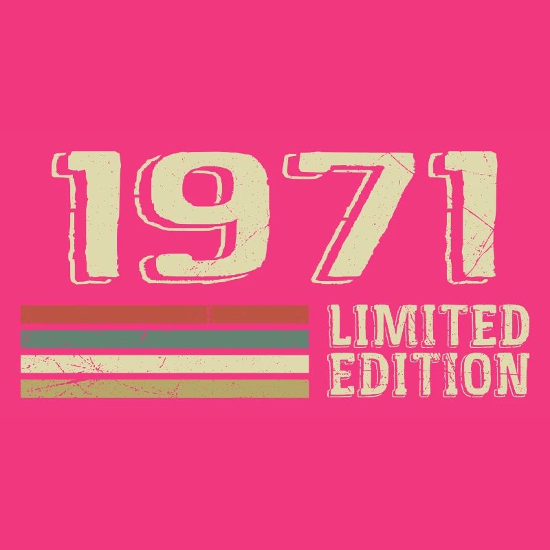 Nées en 1971 anniversaire 1971 Vintage 1971