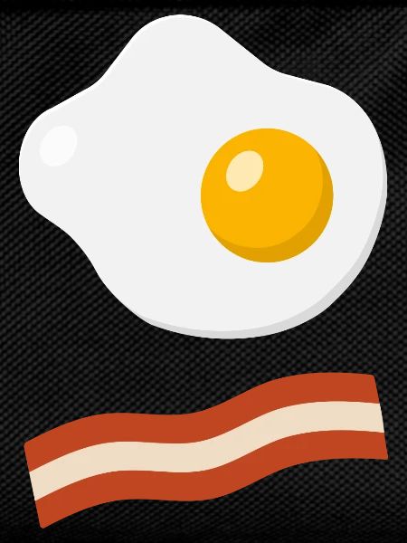 Minimal Bacon & Egg