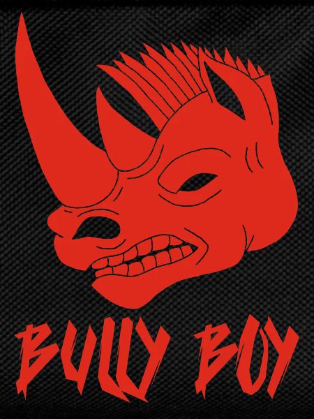 Red rhinoceros head
