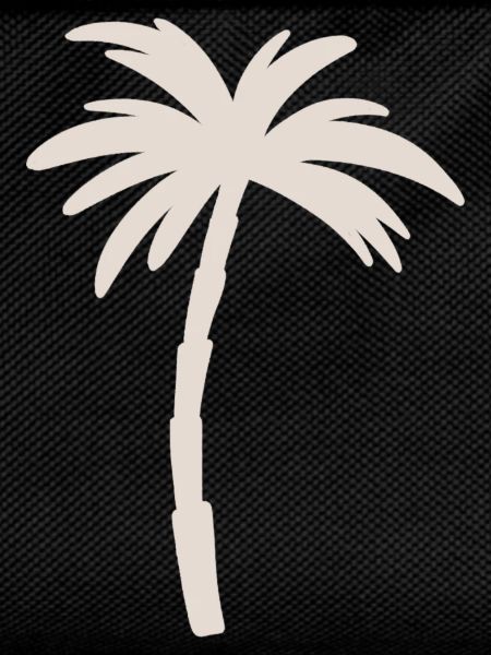 Tropische Palmensilhouette