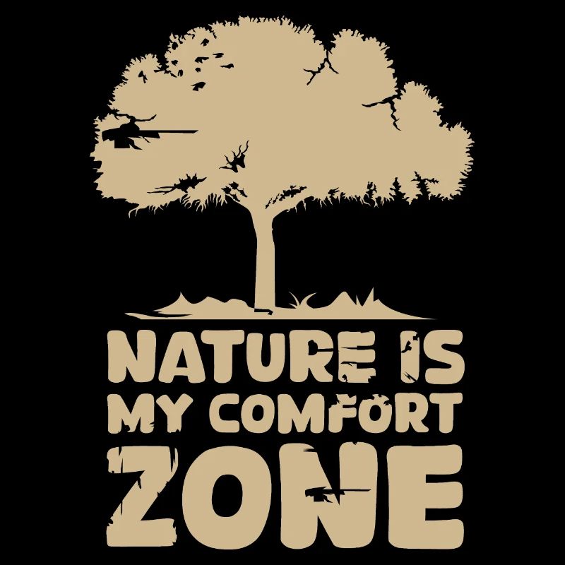 Chêne Forêt Zone de confort Nature Symbole Logo